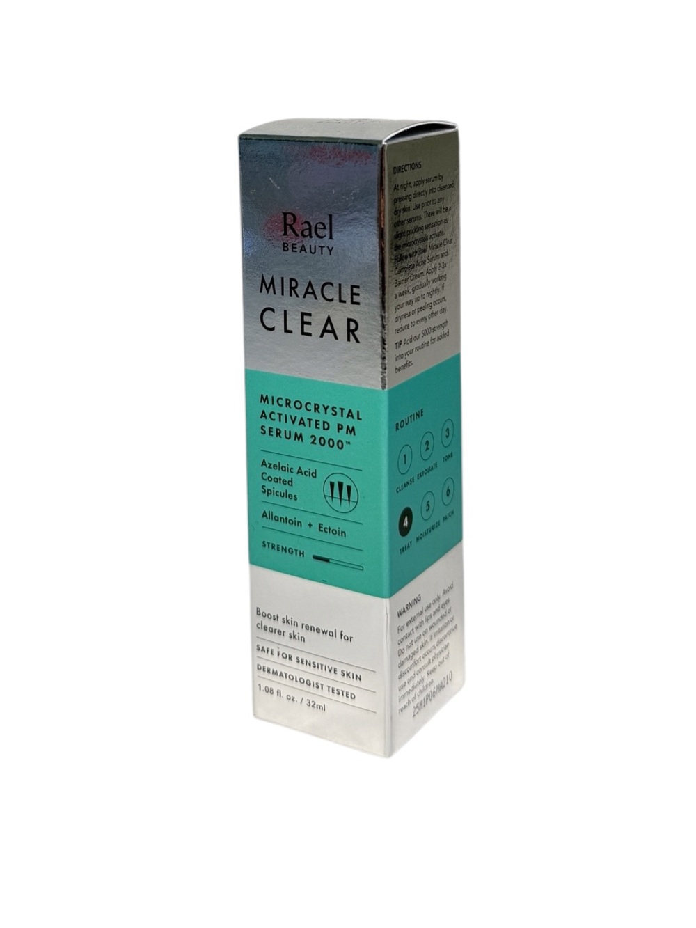 Rael Beauty Miracle Clear Microcrystal Activated PM Serum 2000 | New In Box